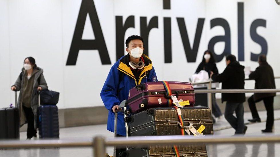 restrictions on china travelers due to spiking of covid19 in US